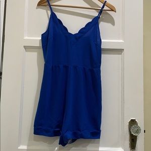 Blue romper